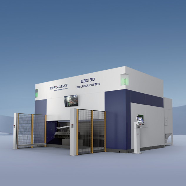 High-Productivity Han's 3D Laser Cutting Machine for Hot-Formed Components