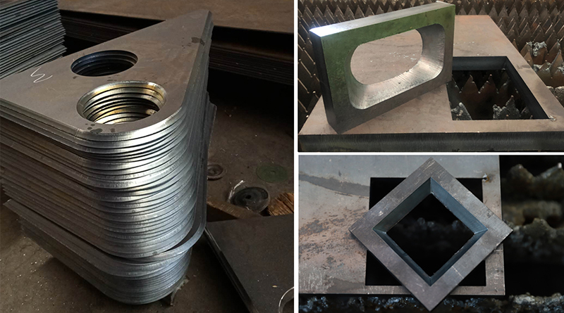 laser cutting sample