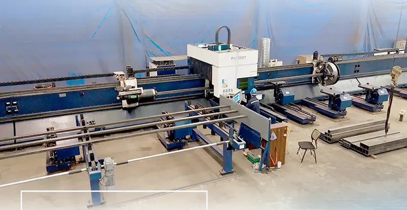 PX12050T Heavy-Duty Tube Laser Cutting Machine
