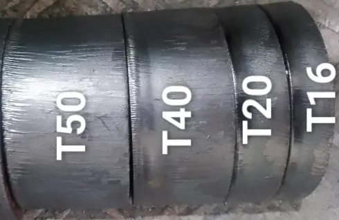 Negative defocus cutting performance on 16&ndash;50mm carbon steel
