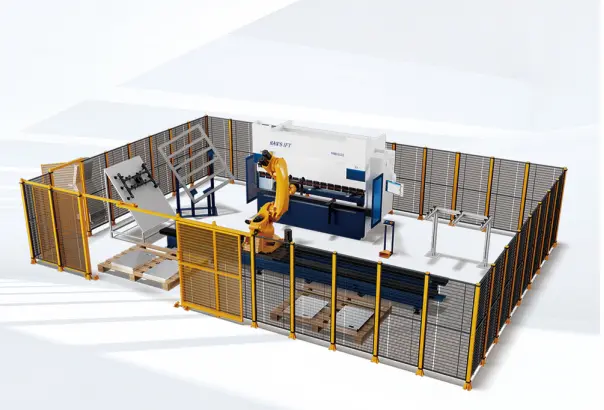 Robotized Bending Automation Cell